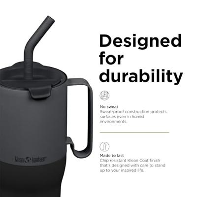 Klean Kanteen Rise 1065ml/36oz + Flip-straw Deksel Thermosfles