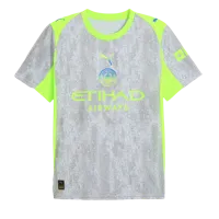 Manchester City 3rd Shirt Senior 2025/2026 - Maat XL - Kleur: Grijs | Soccerfanshop - thumbnail