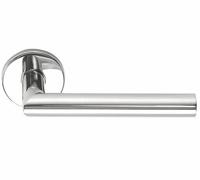 Formani Basics LB2-19 EN1906/3 deurkruk geveerd op rozet - gepolijst RVS - thumbnail