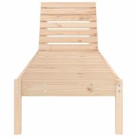 Ligstoelen 2 st 199,5x60x74 cm massief grenenhout - thumbnail