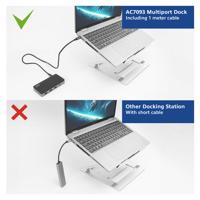 ACT USB-C 4K MST dockingstation - thumbnail