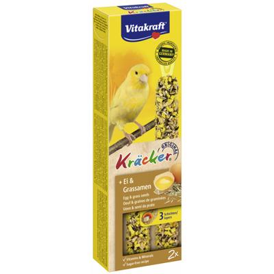 ei/graszaad-kracker kanarie 2in1 Gebr. de Boon Vitakraft - Vitakraft