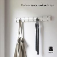 Umbra Flip 8 kapstok wit - thumbnail