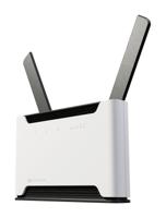 Mikrotik Chateau LTE18 ax draadloze router Gigabit Ethernet Dual-band (2.4 GHz / 5 GHz) 4G Wit - thumbnail