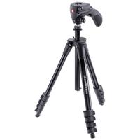 Manfrotto MKCOMPACTACN-BK Compact Action statief, zwart - thumbnail