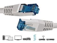 Stevige FTP-netwerkkabel categorie 6 Hama 00200923 Grijs 3 m (25 Stuks) - thumbnail