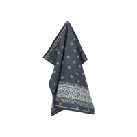 Bunzlau Castle Bunzlau Castle Belle Fleur theedoek 65x65 Dark Blue - thumbnail