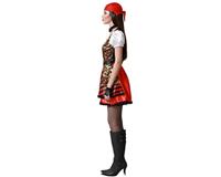 Kostuums voor Volwassenen Rood Piraat Vrouw Maat XS/S - thumbnail