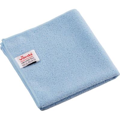 Vileda Professional r-MicroTuff Base microvezeldoek, pak van 5 stuks, blauw