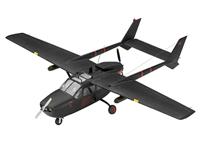 Revell 1/48 O-2A gevechtsvliegtuig - thumbnail