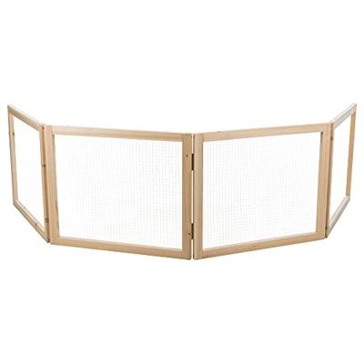 Trixie indoor ren 4 panelen hout - thumbnail