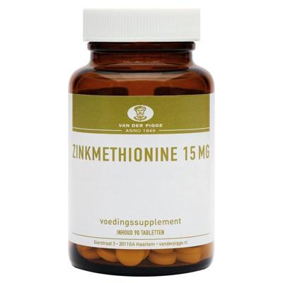 van der Pigge Zinkmethionine 15mg 90 Tabletten van der Pigge Zinkmethionine 15mg 90 Tabletten
