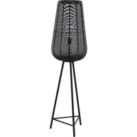 Light & Living Vloerlamp 'Adeta', mat zwart, 135cm hoog - thumbnail