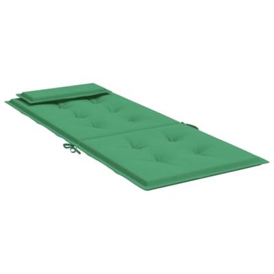 VidaXL Stoelkussens 2 st hoge rug oxford stof groen VidaXL Stoelkussens 2 st hoge rug oxford stof groen