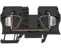 Weidmüller 1830650000 Doorgangsserieklem Spanveer Zwart 25 stuk(s) - thumbnail