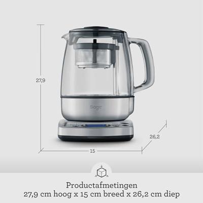 Sage The tea maker Waterkoker Zilver Sage The tea maker Waterkoker Zilver