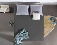 Dreamhouse Dubbel Jersey 220 gr. Hoeslaken Antraciet 80/100 x 220 - thumbnail
