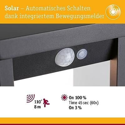 Paulmann 94573 Marisol Decoratieve lamp op zonne-energie Energielabel: A (A - G) 5.5 W Warmwit Zwart