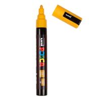 Uni Posca verfmarker pc5m okergeel - conische punt 2,5 mm - thumbnail