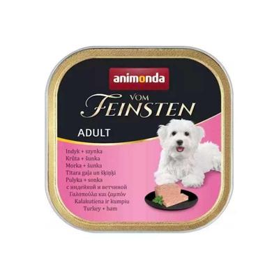 ANIMONDA Vom Feinsten Adult Turkey with ham - nat hondenvoer - 150g