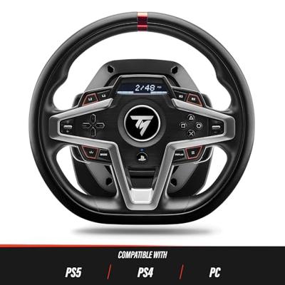 Thrustmaster T248P FF Wheel (PS5/PC) Stuurwiel PC, PlayStation 4, PlayStation 5 Zwart, Zilver Incl. pedaal