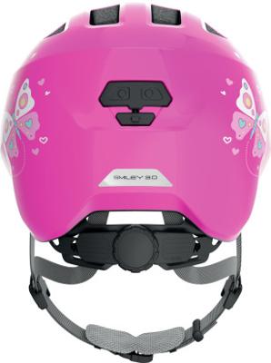 Abus helm smiley 3.0 pink butterfly m 50-55cm