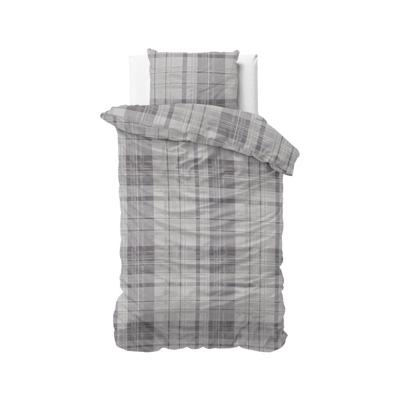 Dreamhouse - Theotis Dekbedovertrek Flanel (Warm) - Grijs - 140 x 220 Dreamhouse - Theotis Dekbedovertrek Flanel (Warm) - Grijs - 140 x 220