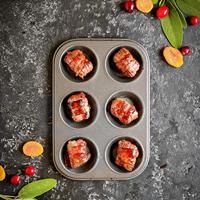 MasterClass Muffinvorm - 27 x 18 cm - 6 stuks - thumbnail