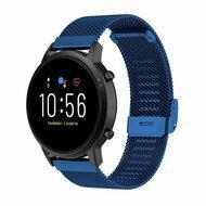 Garmin Vivoactive 4 / 4L - Milanese bandje met klemsluiting - Donkerblauw Garmin Vivoactive 4 / 4L - Milanese bandje met klemsluiting - Donkerblauw