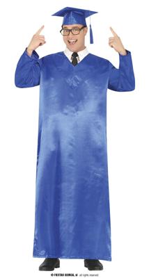 Geslaagd Toga Blauw Volwassenen