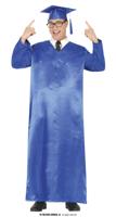 Geslaagd Toga Blauw Volwassenen - thumbnail