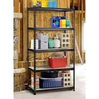 TOOLCRAFT 1530556 Stellingkast (extra stevig) 350 kg Metaal, MDF Antraciet/zwart Hout - thumbnail