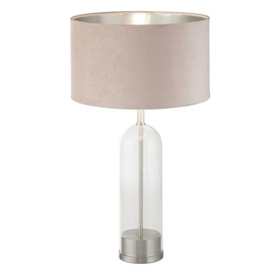 Searchlight TafellampOxford met roze kap - EU81713PI