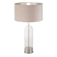 Searchlight TafellampOxford met roze kap - EU81713PI - thumbnail