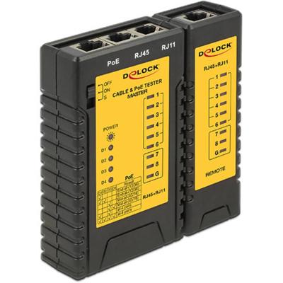 Delock 86107 Netwerktester Geschikt voor: Zonder connectoren Delock 86107 Netwerktester Geschikt voor: Zonder connectoren