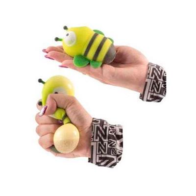 Jono Toys Squeeze funny bijtjes anti-stress knijpfiguur, 9cm