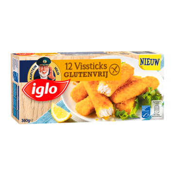 Iglo Vissticks Glutenvrij 12 Stuks bij Jumbo