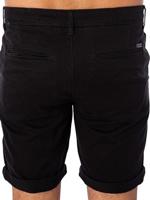 JACK & JONES JEANS INTELLIGENCE regular fit chino short Bowie zwart - thumbnail