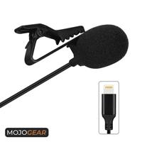 MOJOGEAR Speldmicrofoon met Apple Lightning-aansluiting voor iPhone en iPad - thumbnail