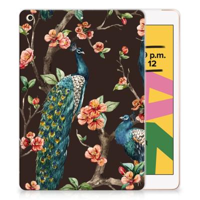 Apple iPad 10.2 | iPad 10.2 (2020) | 10.2 (2021) Back Case Pauw met Bloemen