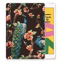 Apple iPad 10.2 | iPad 10.2 (2020) | 10.2 (2021) Back Case Pauw met Bloemen - thumbnail