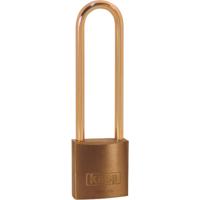 Kasp K12030L70BD Hangslot 30 mm Goud-geel Sleutelslot - thumbnail