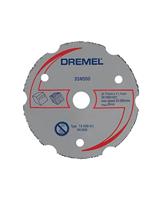Dremel DSM500 2615S500JB Doorslijpschijf recht 77 mm 1 stuk(s) Hardhout, Zacht hout, Multiplex, Laminaat, Kunststof, Gipskarton, Plexiglas, Vinyl - thumbnail