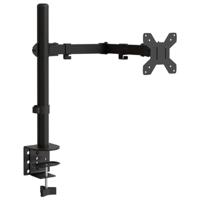 VidaXL Monitorbeugel vesa 75/100 mm zwart staal - thumbnail
