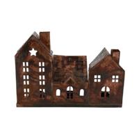 Theelichthouder huizen bonez - thumbnail