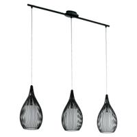 Eglo Design Hang Lamp Razoni 3-lichts zwart 94389 - thumbnail