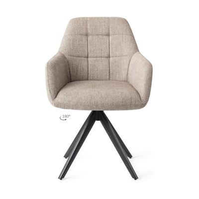 Jesper Home Noto eetkamerstoel Biscuit Beach turn black