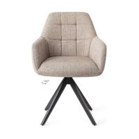 Jesper Home Noto eetkamerstoel Biscuit Beach turn black - thumbnail