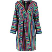 Cawö Cawö Dames Badjas kort met Capuchon 7049 Multi 38 - thumbnail