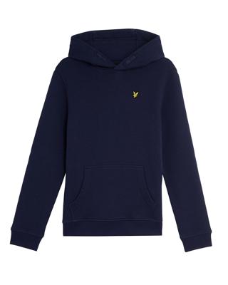 Lyle & Scott winter hoodie jongens - navy blauw